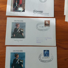 7 kpl Tanskan kuninkaalliset FDC-kuoria v. 1948-75 - pikkukuva 4