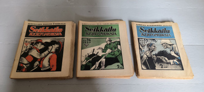 Seikkailukertomuksia-lehtiä. Koko vuosikerta 1937