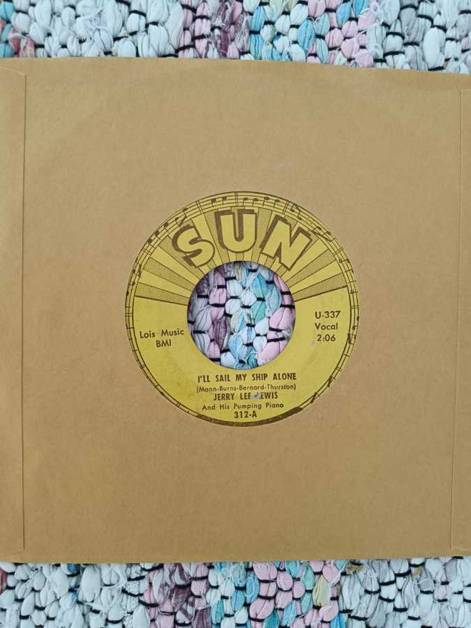 Jerry Lee Lewis -  I'll Sail My Ship Alone SUN 312