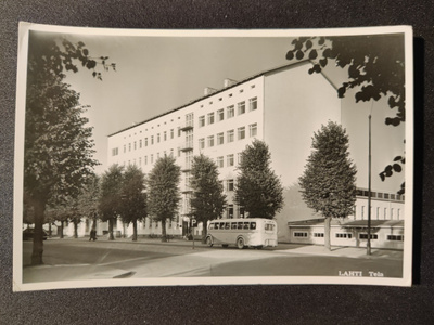VANHA Postikortti Lahti 1950-l Alkup.Mallikappale
