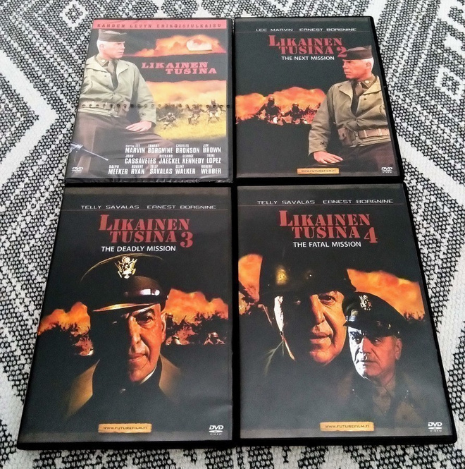 Likainen tusina - Kaikki neljä elokuvaa - DVD