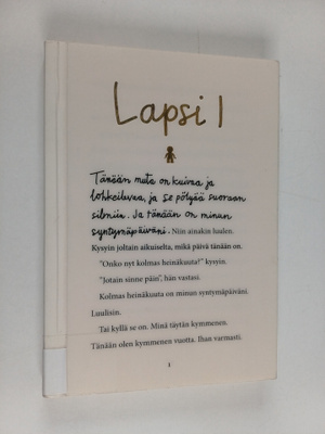 Steve Tasane : Lapsi I
