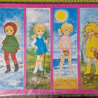 Vintage pikkutyttö palapeli L.A Larsen Norge - pikkukuva 3
