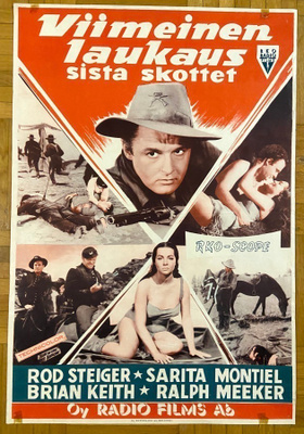 Vanha elokuvajuliste: Viimeinen laukaus
