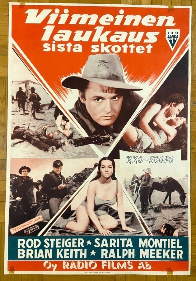Vanha elokuvajuliste: Viimeinen laukaus