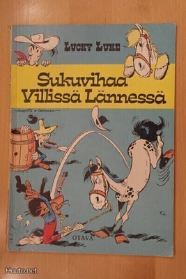Lucky Luke - Sukuvihaa villissä lännessä. 1. painos