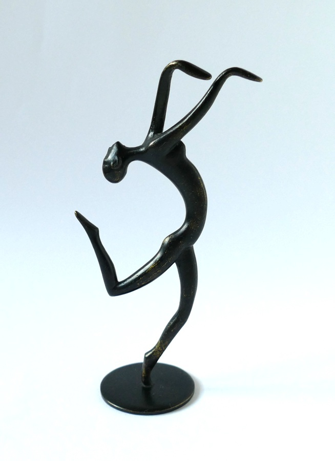 Richard Rohac Itävalta (1906-1956) patsas 10,2 cm - pronssi