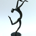 Richard Rohac Itävalta (1906-1956) patsas 10,2 cm - pronssi - pikkukuva 1