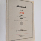 Almanack för året 1986 efter vår Frälsares Kristi födelse - pikkukuva 1