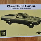 1972 Chevrolet El Camino esite - KUIN UUSI - suomalainen - pikkukuva 1