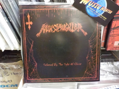 NUNSLAUGHTER/CIANDIE - SICKENED BY THE SIGHT OF CHRIST M- 7"