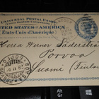 Usa - Porvoo UPU Ehiökortti 1899 26/11 - pikkukuva 1