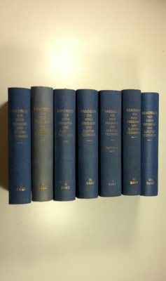 G. ym. Buchmann : Handbuch Fur Hochfrequenz- Und Elektro-...