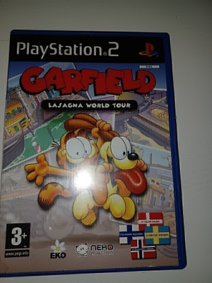PS2 - Carfield Lasagna World Tour (CIB)