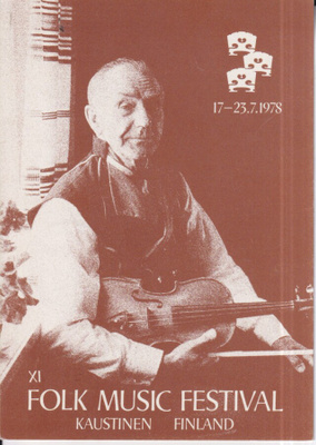 Kaustinen, XI Folk Music Festival 1978 , e85