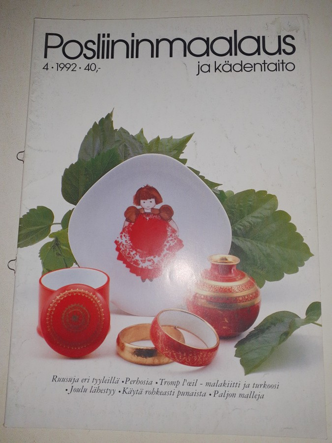 Posliininmaalaus ja kädentaito 4/1992