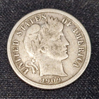 USA Barber dime 1909 - pikkukuva 1