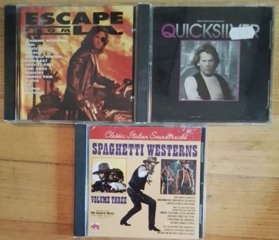 3 x soundtrack cd