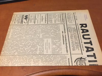 RAUTATIELÄINEN LEHTI 9/1942