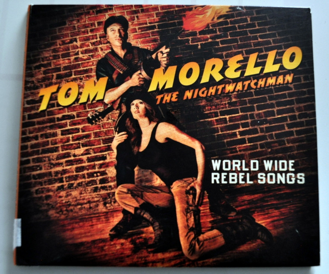 TOM MORELLO the Nightwatchman CD 2011huippukuntoinen CD,