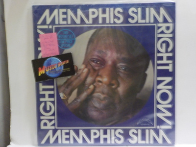 MEMPHIS SLIM - RIGHT NOW EX+/EX+ 2LP