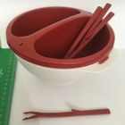 Tupperware micro Deli Dip punainen valkoinen - pikkukuva 3