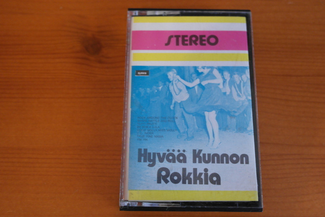 Hyvää Kunnon Rokkia C-kasetti.Hyvä!