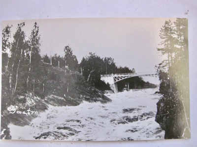 VANHA Postikortti Imatra 1934