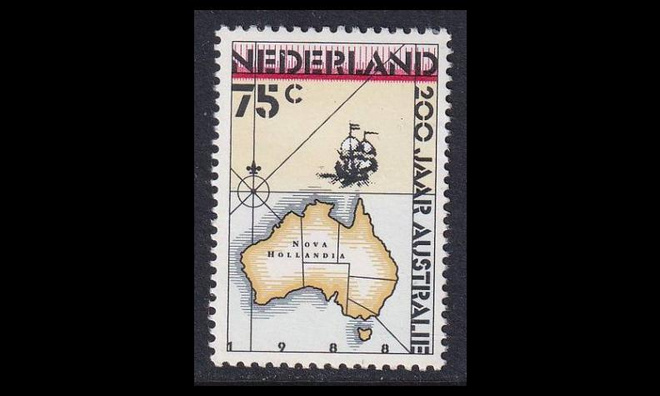 Alankomaat 1350 ** Australian kolonisaatio 200v (1988)
