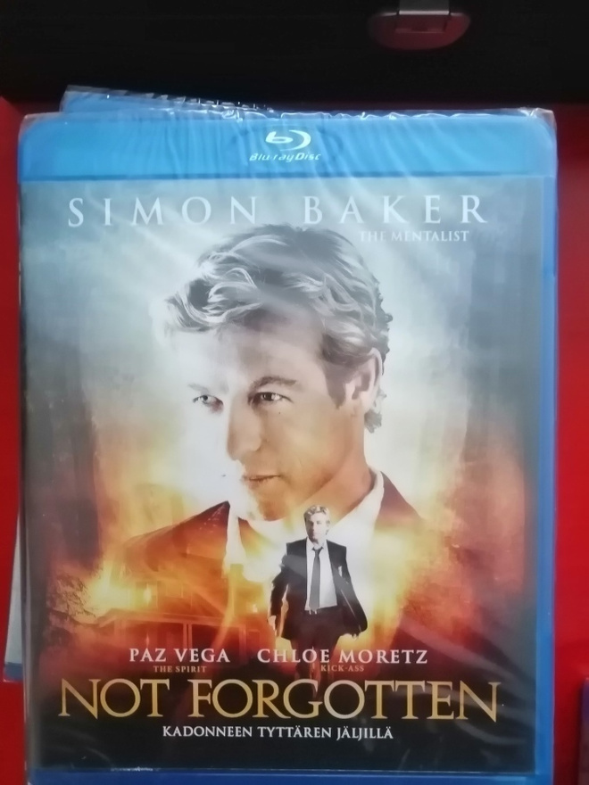 Simon Baker Not forgotten Blu-ray