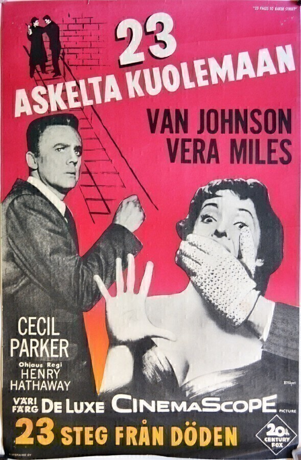 Elokuvajuliste: 23 askelta kuolemaan