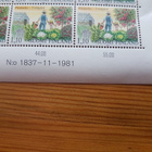 Puutarha Postimerkkiarkki 1981 1,10 mk. - pikkukuva 3