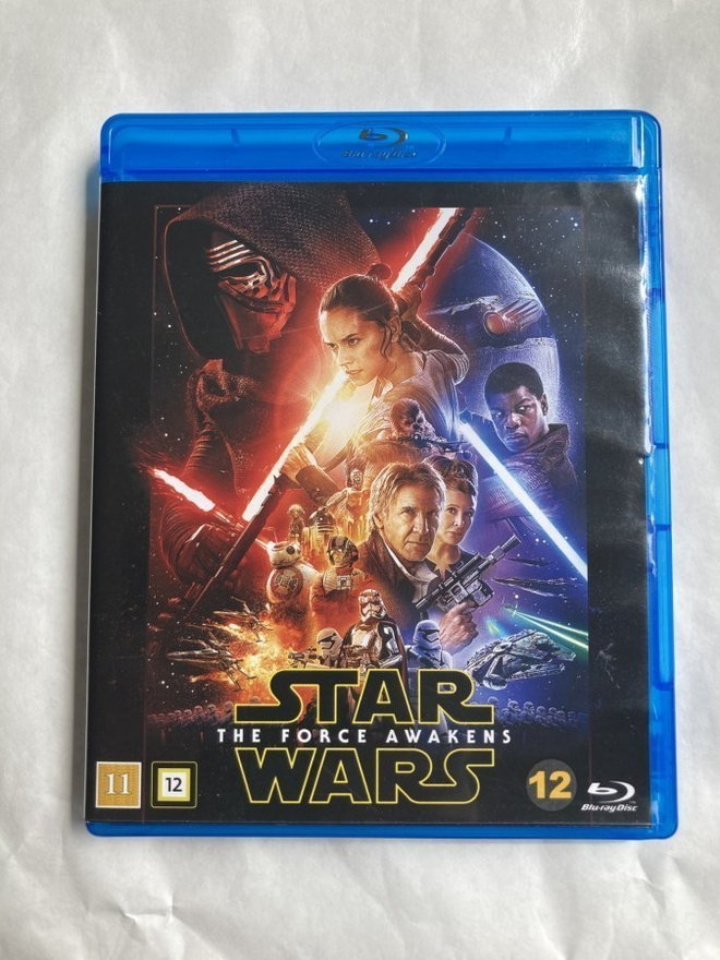 STAR WARS - THE FORCE AWAKENS, BluRay x 2, Abrams, Ford