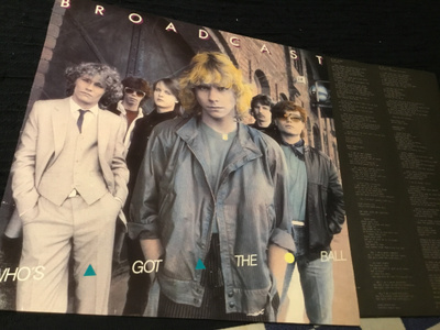 Broadcast Who’s got The  Ball 1983 Lp inner