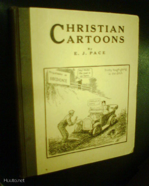 SARJAKUVA : E. J. Pace CHRISTIAN CARTOONS ( USA 1922 )