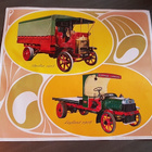 Vanha auto juliste 1913 Berliet ja 1908 Leyland - pikkukuva 1
