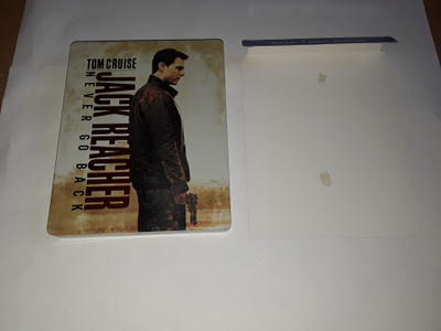 Jack Reacher - Never Go Back - UK/SF Region B Blu-Ray Steelb