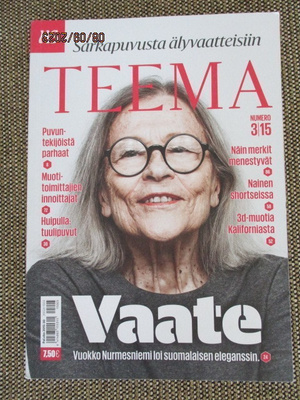 HS TEEMA 3 / 2015 - VAATE