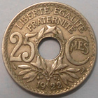 France. 25 centimes 1922. - pikkukuva 1