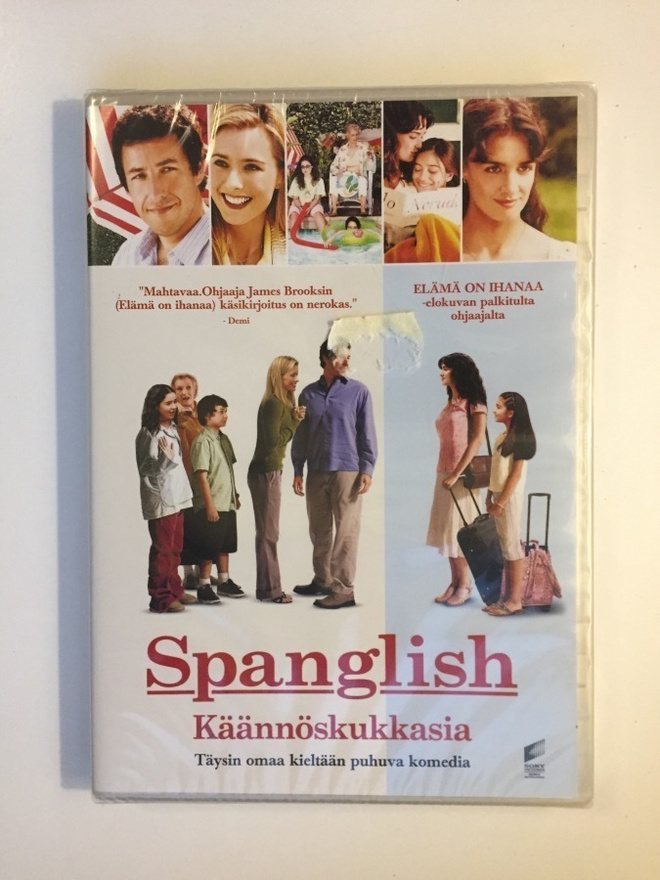 Spanglish (DVD) Adam Sandler (2004) UUSI