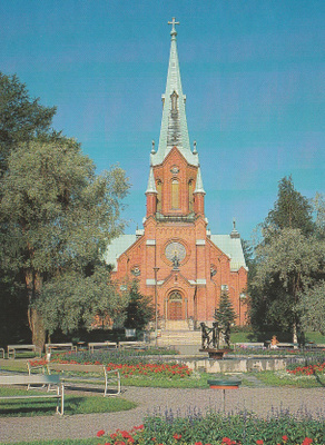 KIRKKOKORTTI - TAMPERE - ALEKSANTERIN KIRKKO - 11