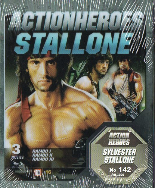 actionheroes stallone rambo trilogy limited	(74 707)	UUSI	-F