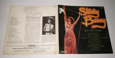 SHIRLEY BASSEY BURN MY CANDLE LP CN 2025