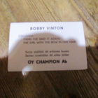 Champion Pop purkkakuva bobby vinton - pikkukuva 2