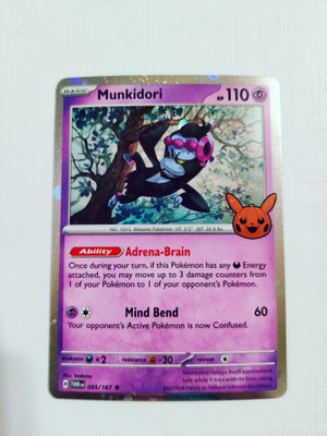 Munkidori - 2023 Trick or Trade Pokemon Promo Holo