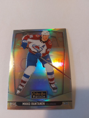 2024-25 O-Pee-Chee Platinum Rainbow #196 Mikko Rantanen