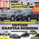 Auto Bild Suomi n:o 2 2017 Taksi 404. Törmäysautot. Nissan & - pikkukuva 1