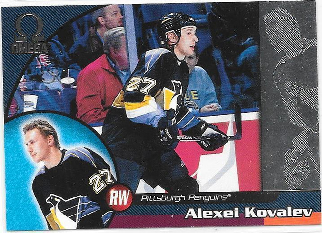 1998-99 Pacific Omega #196 Alexei Kovalev Pittsburgh Penguin