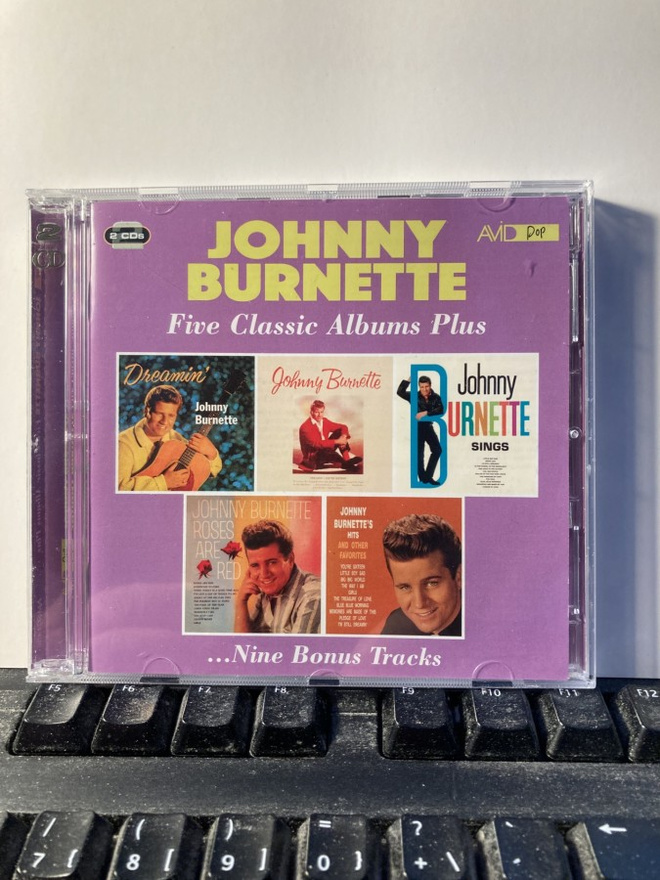JOHNNY BURNETTE: Five Classic Albums Plus, CD x 2 + bonus t.