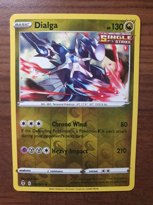 Pokemon Dialga 112/203 Holo Rare